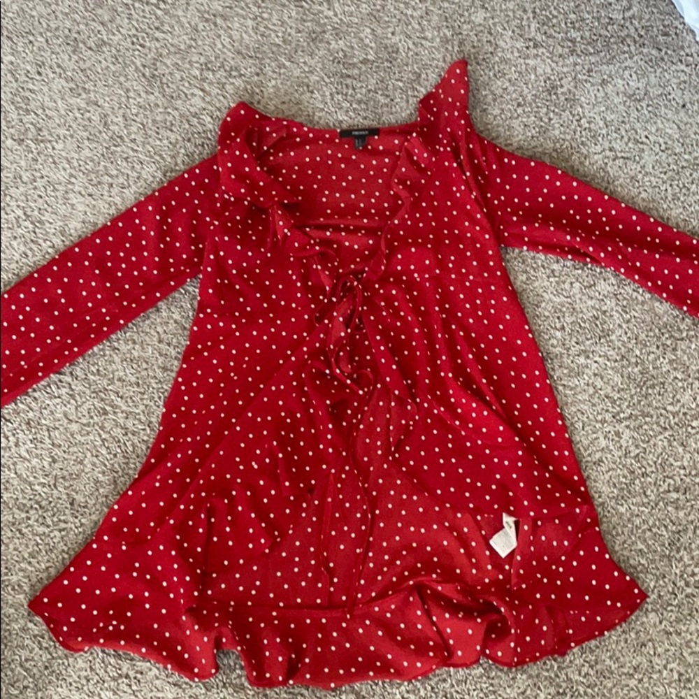 Cross-over dress